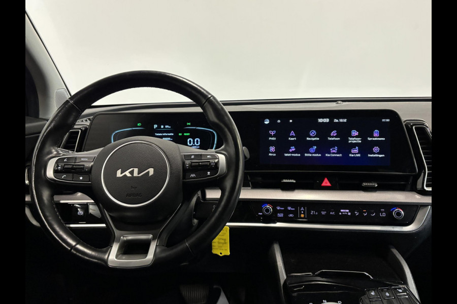 Kia Sportage 1.6 T-GDi Plug-in Hybrid AWD DynamicPlusLine Navigatie Apple Carplay/Android Auto Camera Parkeersensoren Adaptive Cruise Control Virtual Cockpit Stoelverwarming voor en achter Climate Control Lichtmetalen velgen Getinte ramen