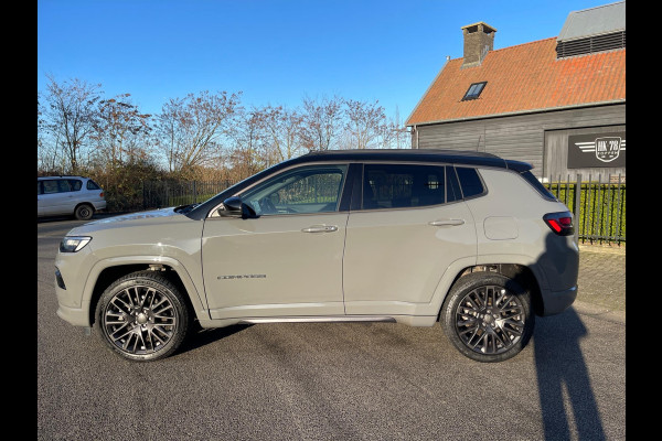 Jeep Compass 4xe 240 Plug-in Hybrid Electric S Panoramadak 360"Camera Leer Navi Led-Xenon Trekhaak