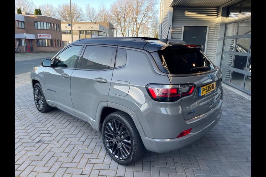 Jeep Compass 4xe 240 Plug-in Hybrid Electric S Panoramadak 360"Camera Leer Navi Led-Xenon Trekhaak