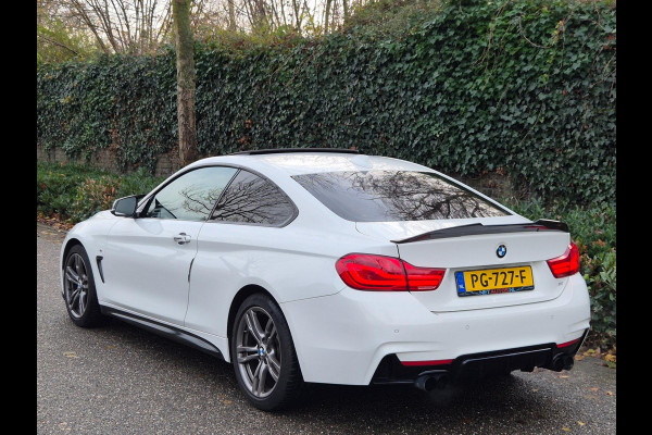 BMW 4 Serie Coupé M Sprt Schuifdak Coupé Apple CarPlay Nap NL High Executive F33 M4 uitlaat Spoiler