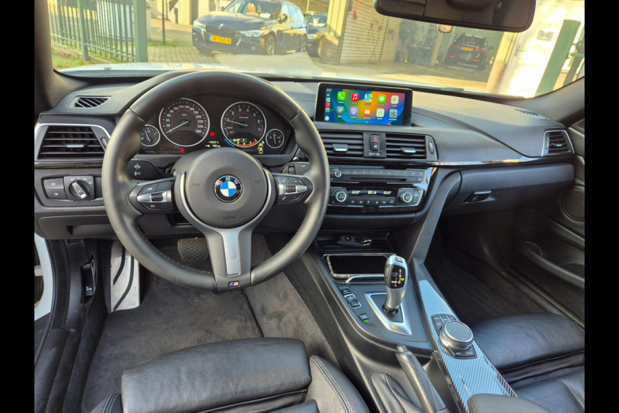 BMW 4 Serie Coupé M Sprt Schuifdak Coupé Apple CarPlay Nap NL High Executive F33 M4 uitlaat Spoiler
