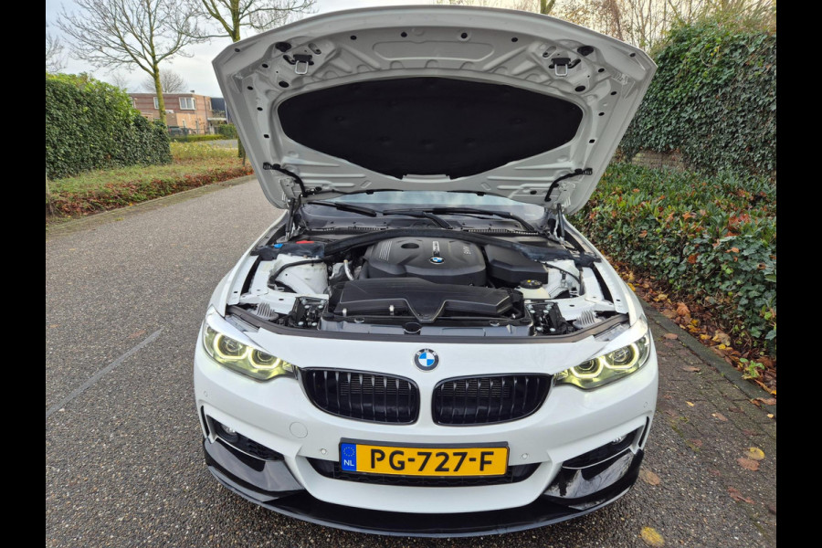 BMW 4 Serie Coupé M Sprt Schuifdak Coupé Apple CarPlay Nap NL High Executive F33 M4 uitlaat Spoiler