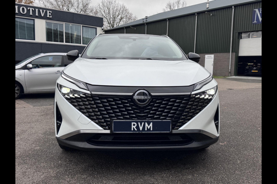 Nissan QASHQAI 1.3 MHEV Xtronic N-Connecta VAN: €37.900,- VOOR: €34.577,- UW EINDEJAARSVOORDEEL: €3.323,- | FABRIEKSGARANTIE| PANO| VOORRUITVERWARMING| STOEL + STUUR VERWARMING| 360 CAMERA| DODE HOEK| HEAD-UP| ELEK. ACHTERKLEP