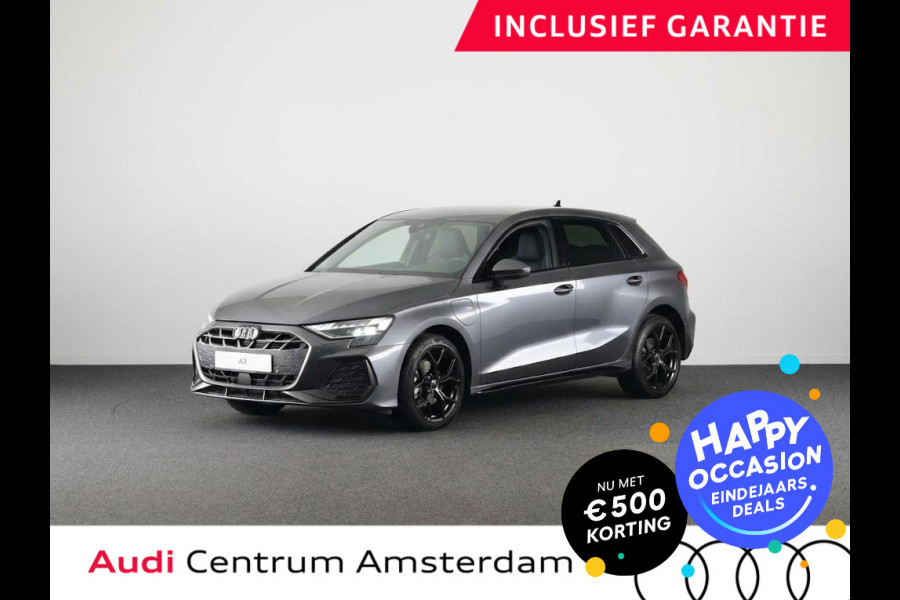 Audi A3 Sportback 40 TFSI e S edition 204pk | Verlengde garantie | Parkeercamera | Adaptieve cruise controle | Optiek pakket zwart Plus | Extra getint glas