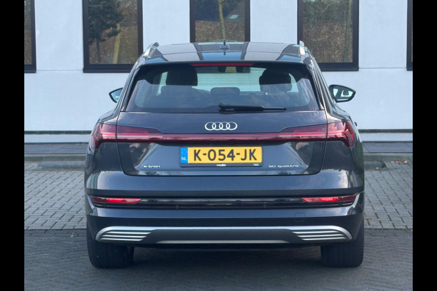 Audi e-tron 50 quattro Business edition Plus 71 kWh, panoramadak, leder, stoelverwarming, camera, NL auto met nap