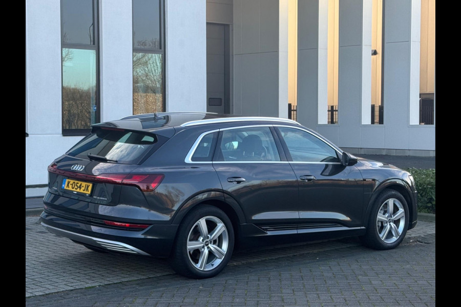 Audi e-tron 50 quattro Business edition Plus 71 kWh, panoramadak, leder, stoelverwarming, camera, NL auto met nap
