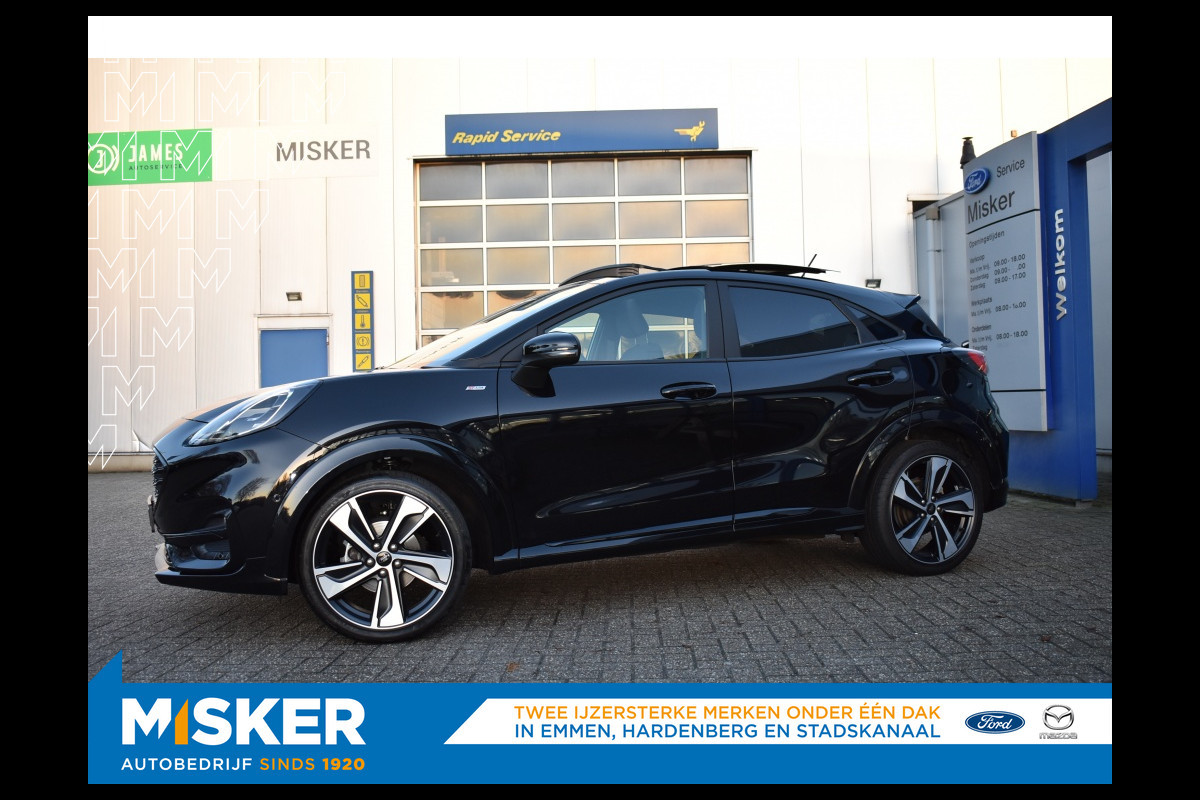 Ford Puma 1.0 EB Hyb 155pk ST-Line X Pano dak Trekh Full opties