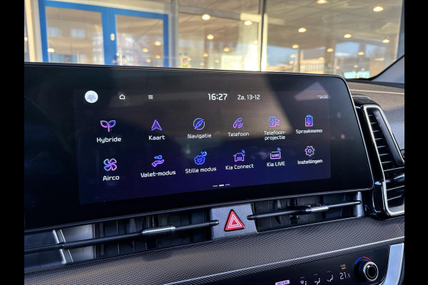 Kia Sportage 1.6 T-GDi Hybrid DynamicPlusLine | Panoramadak | Stoelverwarming | Navigatiesysteem | Adaptive cruise control