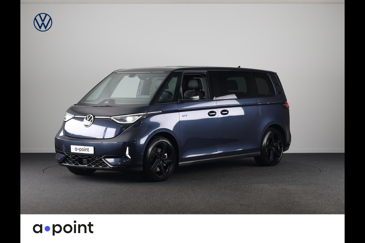 Volkswagen ID. Buzz GTX 86 kWh LWB 7p. 340 pk | Verlengde garantie | Navigatie | Trekhaak (wegklapbaar) | Parkeersensoren (Park assist) | Achteruitrijcamera | Stoelverwarming v/a |