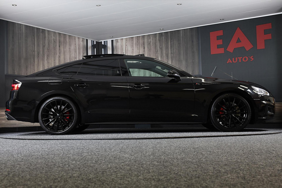 Audi A5 Sportback 2.0 TFSI S Line / AUT /190 Pk / Virtual Cockpit / ACC / Open Panoramadak / Navi / Led / Pdc / 19 Inch / Trekhaak