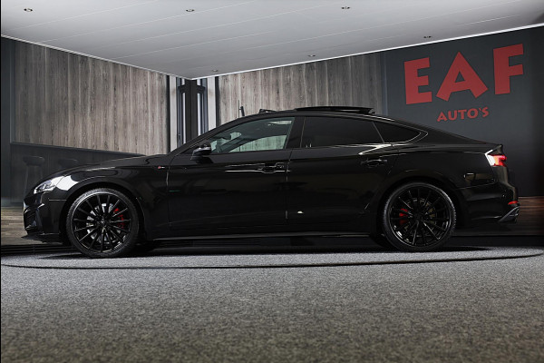 Audi A5 Sportback 2.0 TFSI S Line / AUT /190 Pk / Virtual Cockpit / ACC / Open Panoramadak / Navi / Led / Pdc / 19 Inch / Trekhaak
