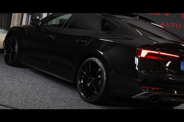 Audi A5 Sportback 2.0 TFSI S Line / AUT /190 Pk / Virtual Cockpit / ACC / Open Panoramadak / Navi / Led / Pdc / 19 Inch / Trekhaak