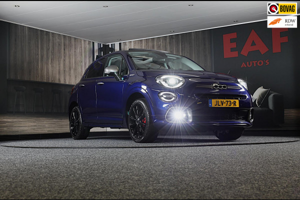 Fiat 500X 1.5 Hybrid RED Cabrio / Acc / Lane Assist / Dode Hoek / Camera / Navi / Ecc / Elek Pakket / Led / Pdc / 18 Inch