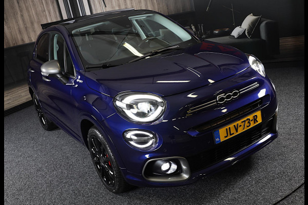 Fiat 500X 1.5 Hybrid RED Cabrio / Acc / Lane Assist / Dode Hoek / Camera / Navi / Ecc / Elek Pakket / Led / Pdc / 18 Inch