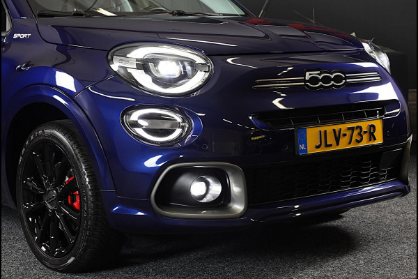 Fiat 500X 1.5 Hybrid RED Cabrio / Acc / Lane Assist / Dode Hoek / Camera / Navi / Ecc / Elek Pakket / Led / Pdc / 18 Inch