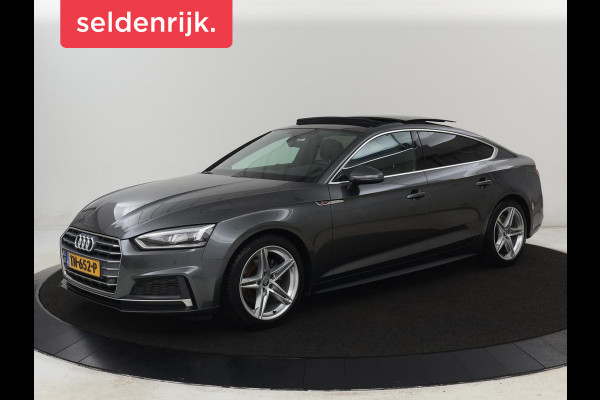 Audi A5 2.0 TFSI MHEV Sport S-line Edition | Panoramadak | Leder | Stoelverwarming | Camera | Memory | Navigatie | Full LED | Climate control | Bluetooth | Cruise control