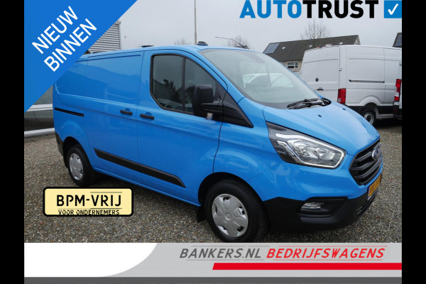 Ford Transit Custom 2.0 TDCI 130PK, L1H1, Airco, 2x Schuifdeur, Slechts 18.000 km gelopen