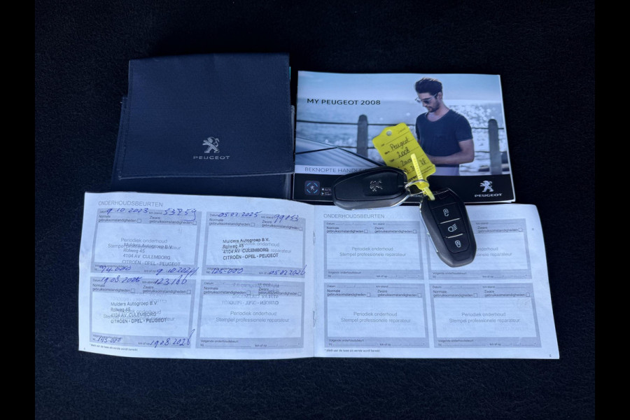 Peugeot 2008 1.2 PureTech Blue Lease Allure 1e Eigenaar,Camera,Navi,Clima,Cruise,Halfleder,6 Bak,Pdc V+A,Lm velgen,Apk tot 11-2026
