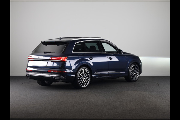 Audi Q7 55 TFSI e quattro Pro Line S 394pk | Trekhaak | Panoramadak | B&O | Vierwielbesturing | Ass.Plus.Remote |