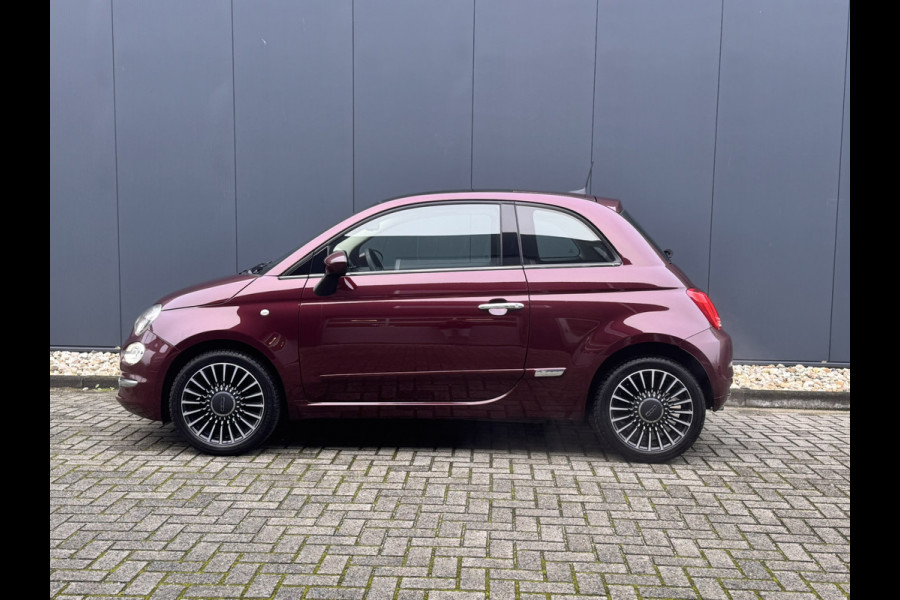 Fiat 500 0.9 TwinAir Turbo Lounge | Navigatie | Panorama | Cruise control | Airco