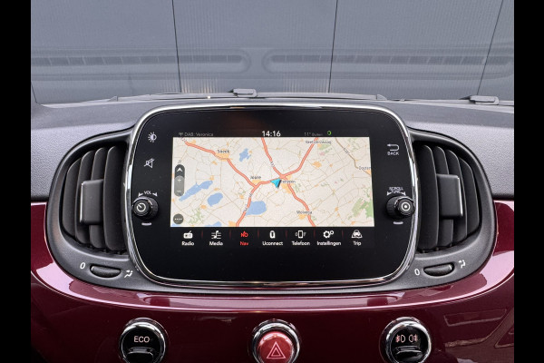 Fiat 500 0.9 TwinAir Turbo Lounge | Navigatie | Panorama | Cruise control | Airco