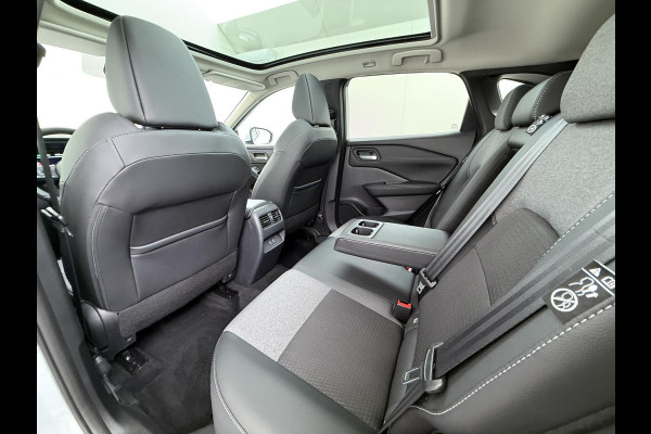 Nissan QASHQAI 1.3 MHEV Xtronic N-Connecta | FABRIEKSGARANTIE| PANO| VOORRUITVERWARMING| STOEL + STUUR VERWARMING| 360 CAMERA| DODE HOEK| HEAD-UP| ELEK. ACHTERKLEP