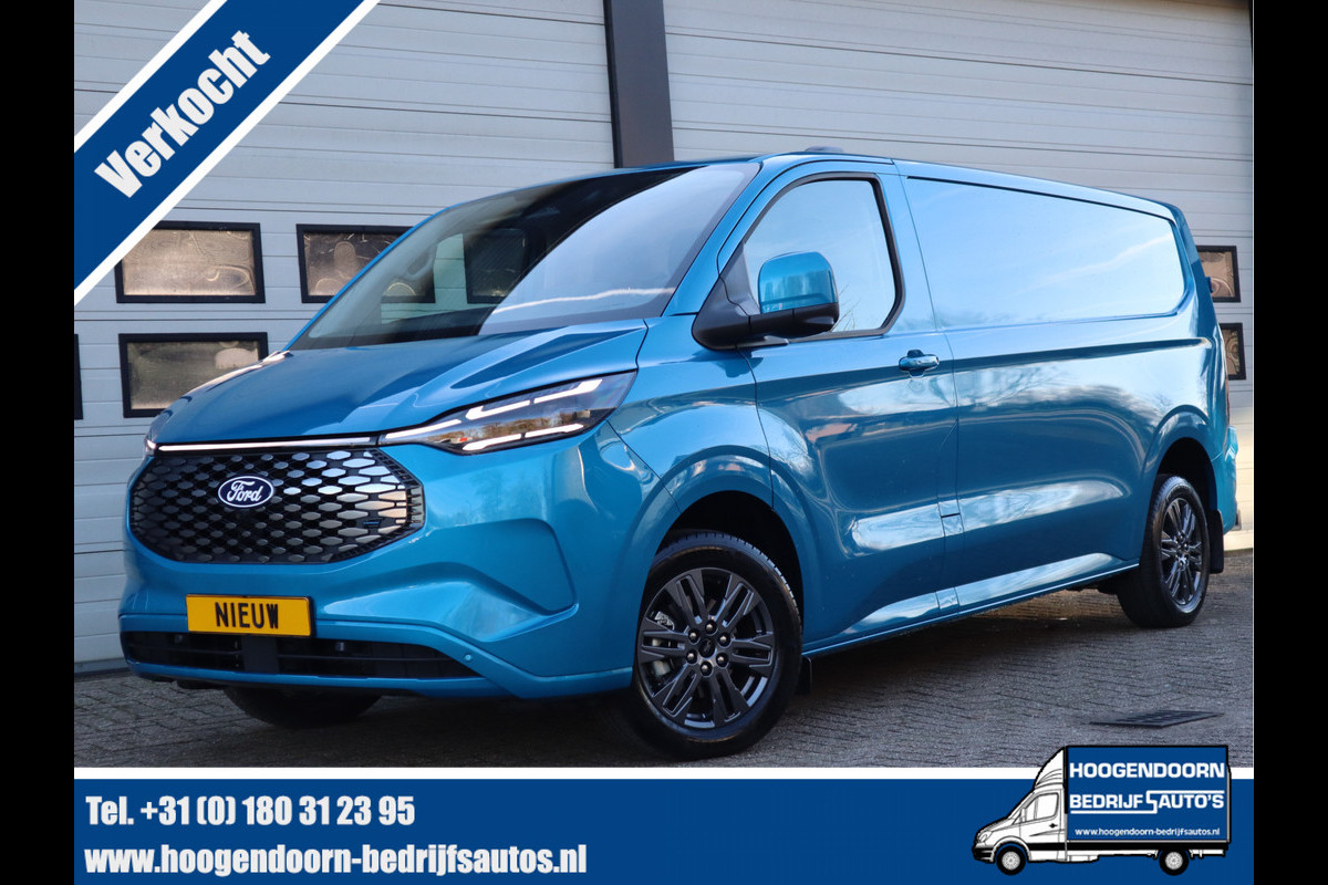 Ford Transit Custom E-Transit 65 kWh 218 pk Limited L2 Lang 340 - B&O Sound - Winter pakket