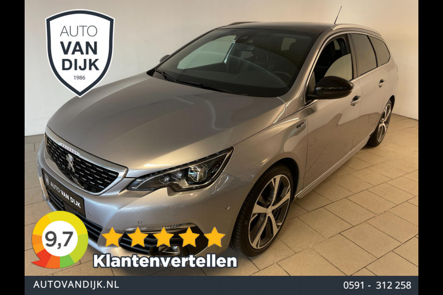 Peugeot 308 SW 1.2 PureTech Blue Lease GT AIRCO NAVI CRUISE BLUETOOTH CAMERA ELEK RAMEN CENT VERG SPEC INTERIEUR VELGEN NETTE AUTO