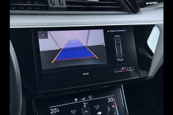 Audi e-tron 50 Quattro Business Edition 71kWh SOH 91% Navi Ecc Memory Camera DAB Pdc Stoelverwarming Elek.Stoelen Led Elek. Achterklep Lmv Privacy Glas Keyless Origineel Nederlandse Auto