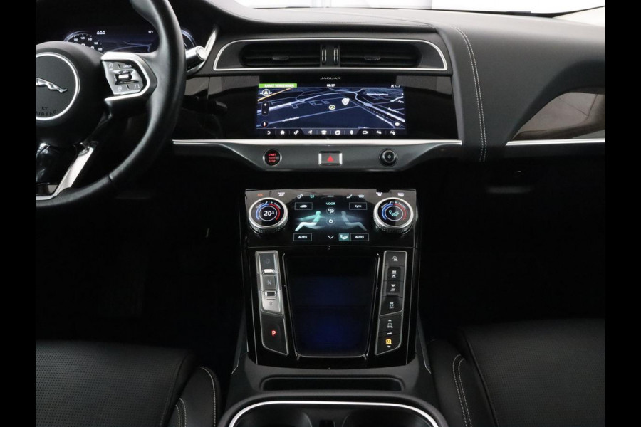 Jaguar I-PACE EV400 HSE 90 kWh | Panoramadak | Head-Up | Luchtvering | 360 Camera | Stoelverwarming | Adaptive cruise | Matrix LED | Carplay | Leder | Meridian Surround | Navigatie | Park Assist