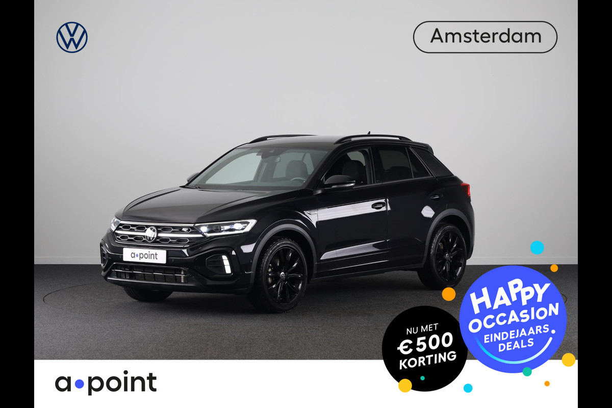 Volkswagen T-Roc 1.5 TSI R-Line 150 PK DSG |Private lease vanaf € 699,- pm | Blackstyle | Trekhaak afneembaar | ErgoActive Stoel Pakket | Navigatie |