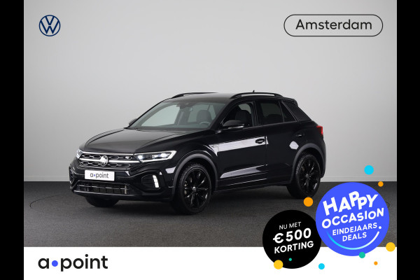 Volkswagen T-Roc 1.5 TSI R-Line 150 PK DSG |Private lease vanaf € 699,- pm | Blackstyle | Trekhaak afneembaar | ErgoActive Stoel Pakket | Navigatie |
