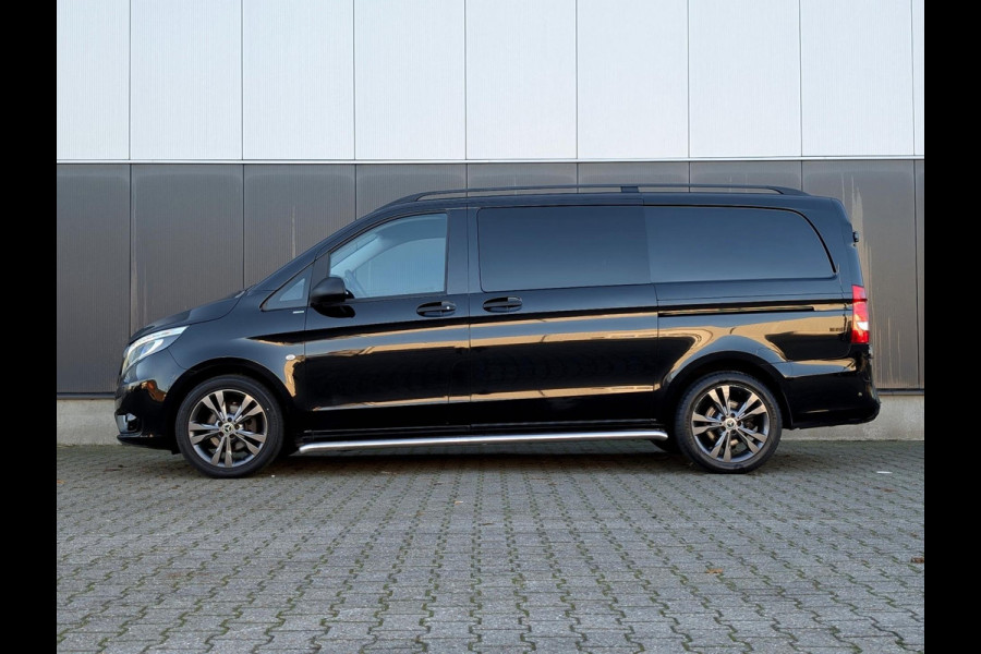 Mercedes-Benz Vito 116CDI LANG DUBBELE CABINE AUTOMAAT LED 2X SCHUIFDEUREN CRUISE CLIMATE CONTROL PDC CAMERA TREKHAAK