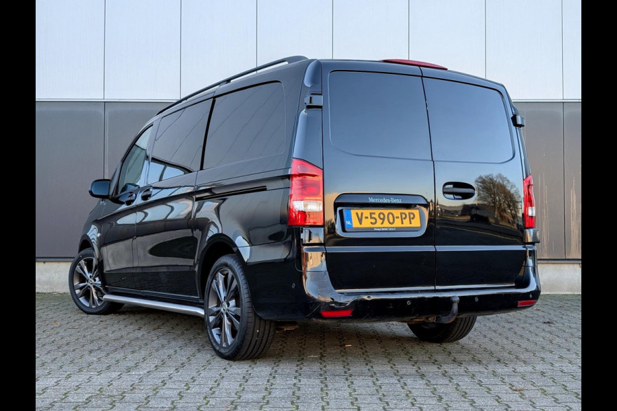 Mercedes-Benz Vito 116CDI LANG DUBBELE CABINE AUTOMAAT LED 2X SCHUIFDEUREN CRUISE CLIMATE CONTROL PDC CAMERA TREKHAAK