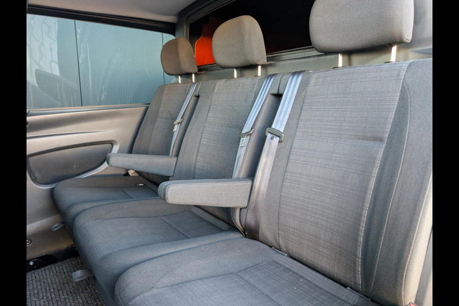 Mercedes-Benz Vito 116CDI LANG DUBBELE CABINE AUTOMAAT LED 2X SCHUIFDEUREN CRUISE CLIMATE CONTROL PDC CAMERA TREKHAAK