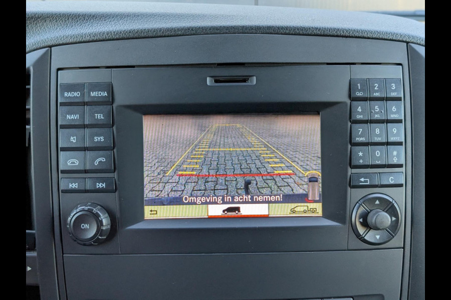 Mercedes-Benz Vito 116CDI LANG DUBBELE CABINE AUTOMAAT LED 2X SCHUIFDEUREN CRUISE CLIMATE CONTROL PDC CAMERA TREKHAAK