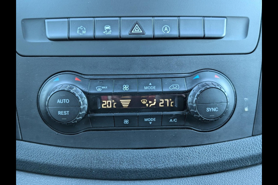 Mercedes-Benz Vito 116CDI LANG DUBBELE CABINE AUTOMAAT LED 2X SCHUIFDEUREN CRUISE CLIMATE CONTROL PDC CAMERA TREKHAAK