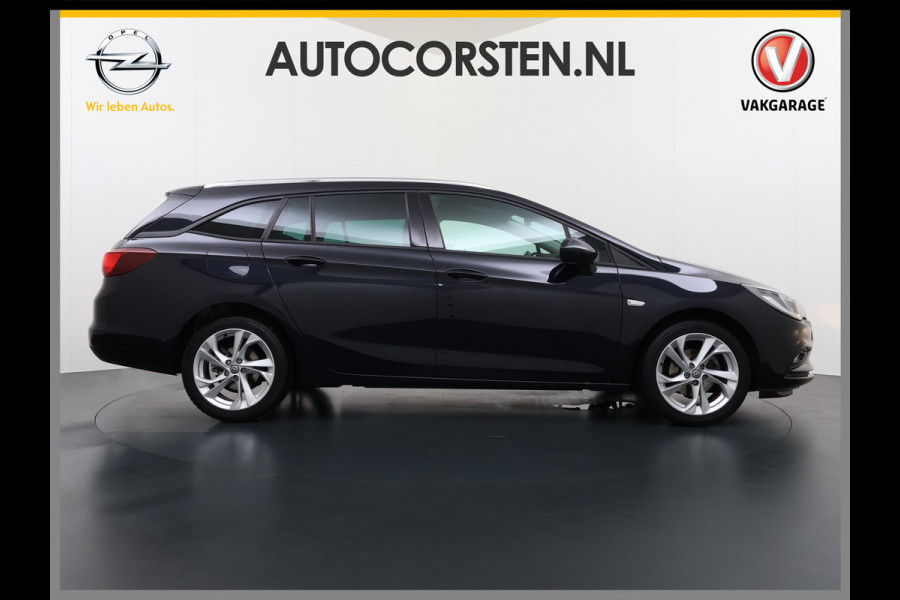 Opel Astra Sports Tourer 1.4 Turbo Trekhaak Navi Ecc Camera Pdc AGR-Comfort Stoel Apple Carplay Android Auto Stuur+Stoelverwarming Lane Assist Led Lmv 17" Regen-Lichtsensor Complete Opel Astra Tourer