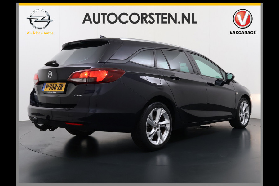 Opel Astra Sports Tourer 1.4 Turbo Trekhaak Navi Ecc Camera Pdc AGR-Comfort Stoel Apple Carplay Android Auto Stuur+Stoelverwarming Lane Assist Led Lmv 17" Regen-Lichtsensor Complete Opel Astra Tourer