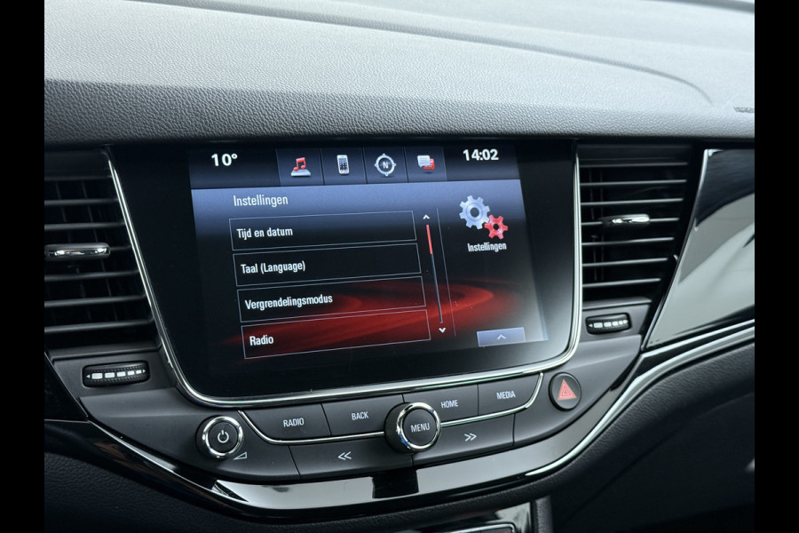 Opel Astra Sports Tourer 1.4 Turbo Trekhaak Navi Ecc Camera Pdc AGR-Comfort Stoel Apple Carplay Android Auto Stuur+Stoelverwarming Lane Assist Led Lmv 17" Regen-Lichtsensor Complete Opel Astra Tourer