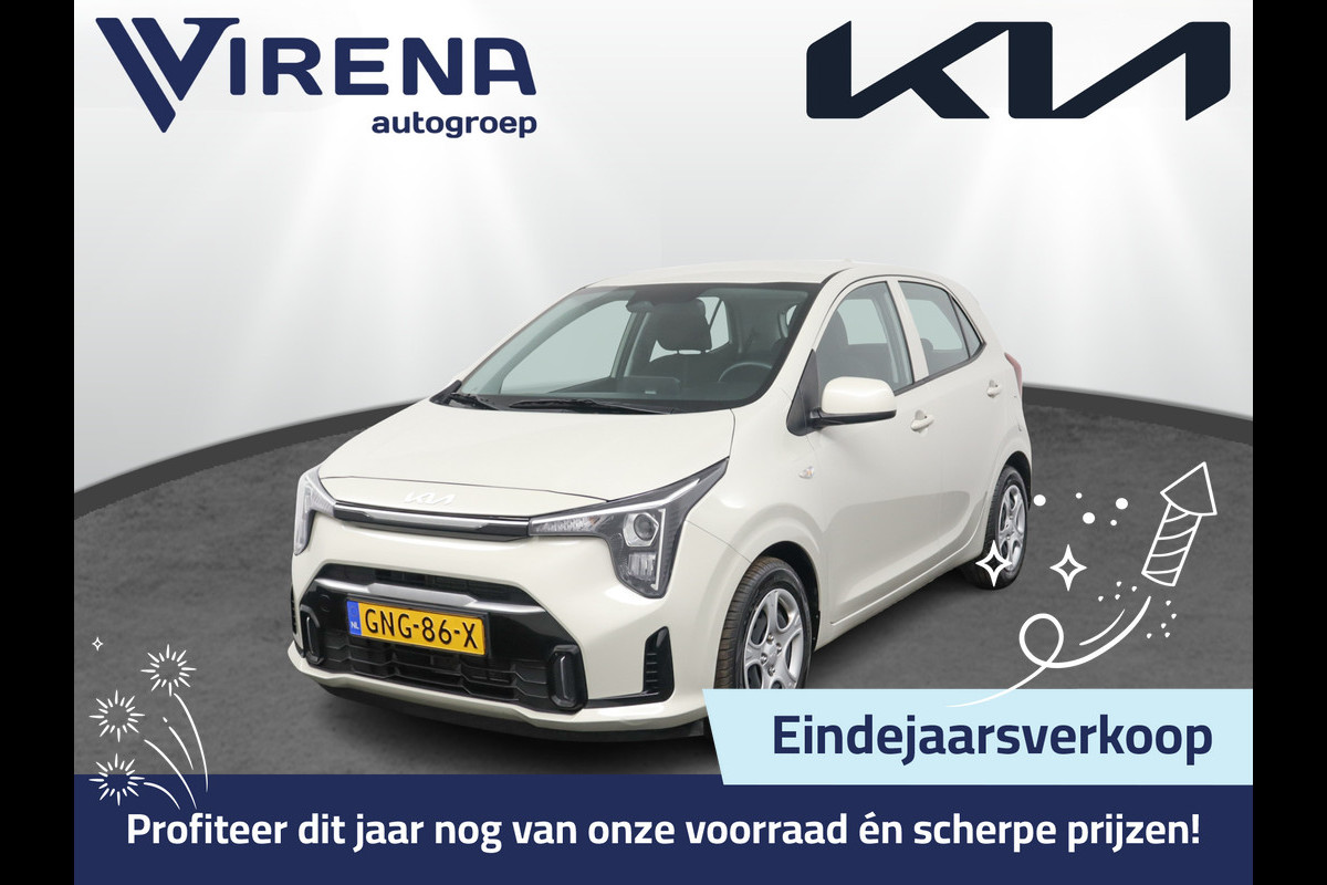 Kia Picanto 1.0 DPI DynamicLine Airco - Apple Carplay/Android Auto - Cruise Control - Navigatie - Fabrieksgarantie tot 10-2031
