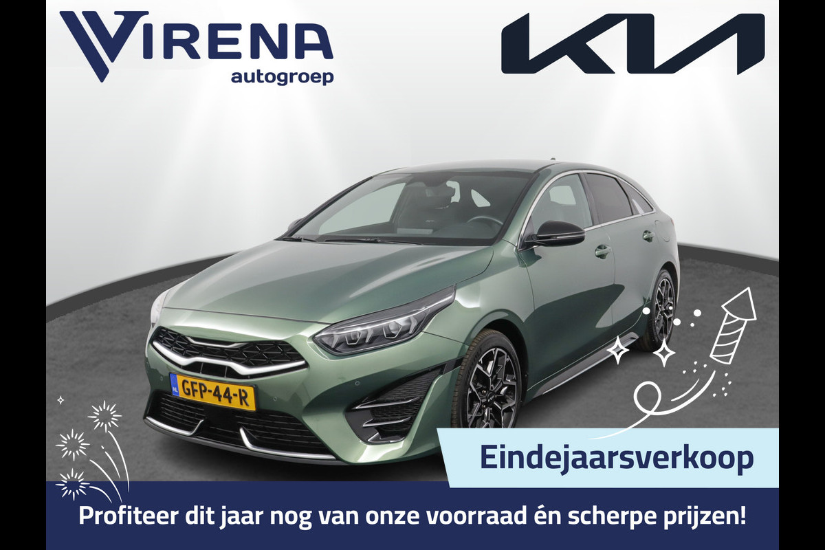 Kia ProCeed 1.5 T-GDi GT-Line Automaat Apple Carplay/Android Auto - Cruise Control - Dodehoekdetectie - Climate Control - Navigatie - Stuur/Stoel Verwarming - Fabrieksgarantie tot 07-2031