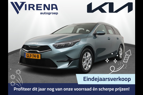 Kia Ceed Sportswagon 1.5 T-GDi DynamicPlusLine - Navigatie - Stoel/Stuur Verwarming - Dodehoek Detectie - LED Koplampen - Fabrieksgarantie tot 2031