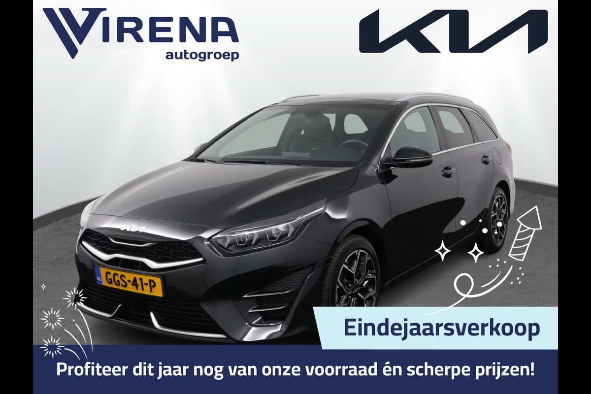 Kia Ceed Sportswagon 1.5 T-GDi GT-Line Automaat Apple Carplay/Android Auto - Cruise Control - Dodehoekdetectie - Panorama Dak -  Navigatie - Stuur/Stoelverwarming  - Fabrieksgarantie tot 07-2031