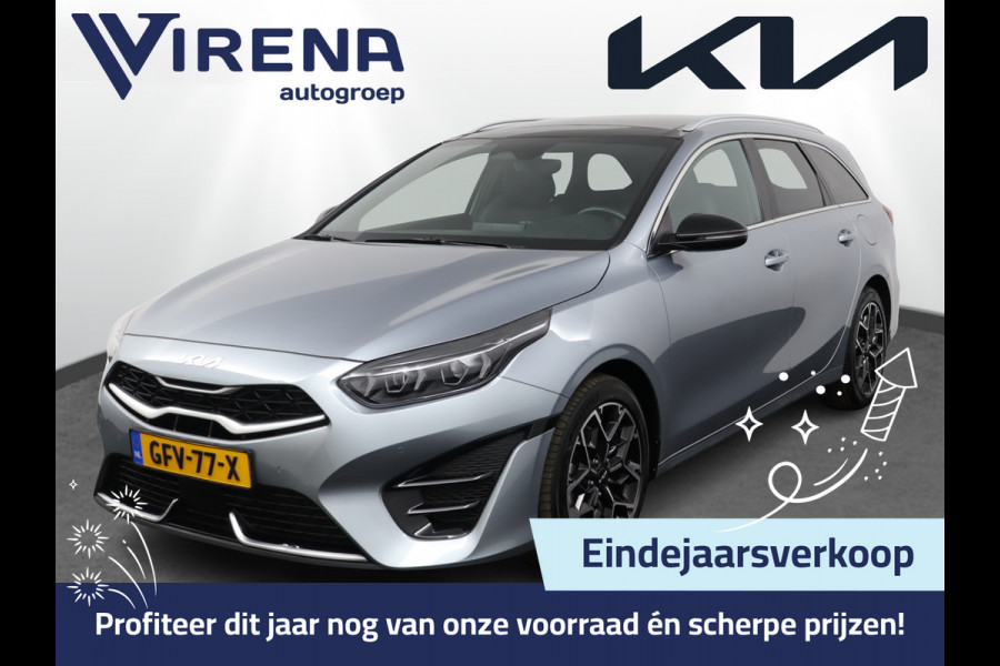 Kia Ceed Sportswagon 1.5 T-GDi GT-Line Apple Carplay/Android Auto - Cruise Control - Dodehoekdetectie - Panoramadak - Navigatie - Stuur/Stoelverwarming Fabrieksgarantie tot 07-2031