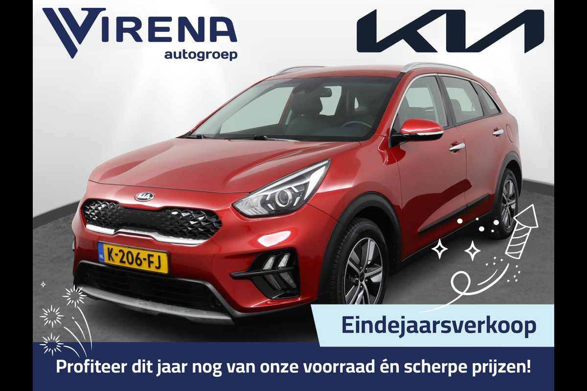 Kia Niro 1.6 GDi Hybrid DynamicLine - Automaat Apple Carplay/Android Auto - Cruise Control - Lederen Bekleding - Navigatie - Fabrieksgarantie tot 12-2027
