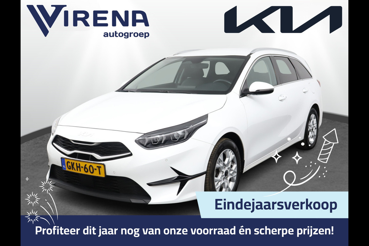 Kia Ceed Sportswagon 1.5 T-GDi DynamicPlusLine - Lichtmetalen Velgen - LED - Cruise Control - Stoel/Stuurverwarming - Dodehoek Detectie - Fabrieksgarantie Tot 2031