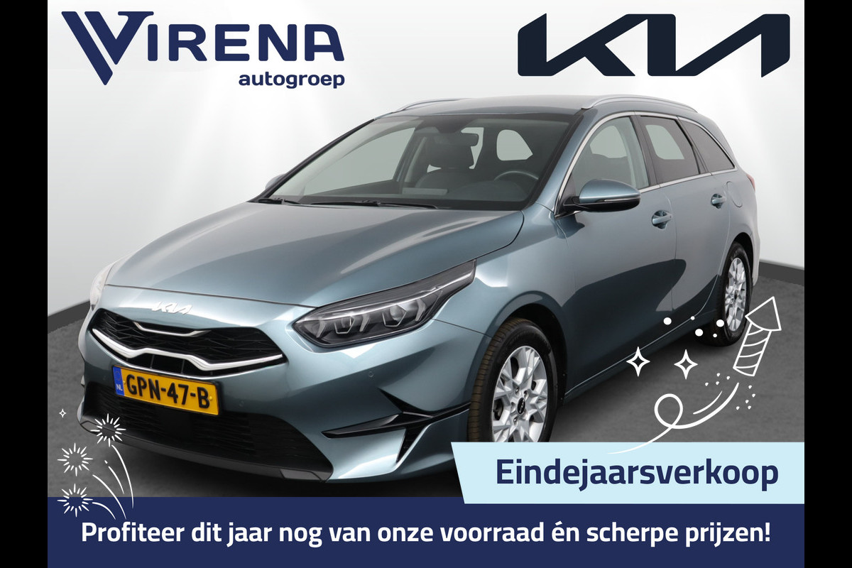 Kia Ceed Sportswagon 1.5 T-GDi DynamicPlusLine Apple Carplay/Android Auto - Cruise Control - Doddehoekdetectie - Navigatie - Stoel/Stuurverwarming - Fabrieksgarantie tot 10-2031