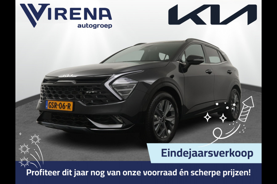 Kia Sportage 1.6 T-GDi Hybrid GT-Line Apple Carplay/Android Auto - Cruise Control - Dodehoekdetectie - Panorama Dak - Navigatie - Stuur/Stoelverwarming - Fabrieksgarantie tot 11-2031