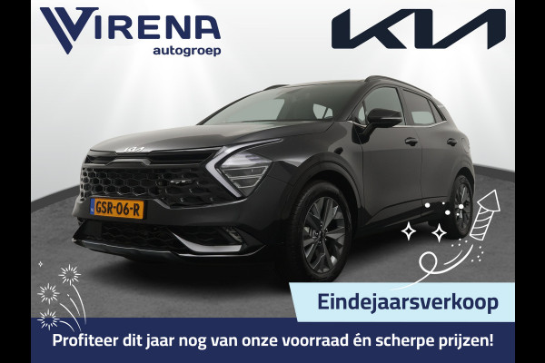 Kia Sportage 1.6 T-GDi Hybrid GT-Line Apple Carplay/Android Auto - Cruise Control - Dodehoekdetectie - Panorama Dak - Navigatie - Stuur/Stoelverwarming - Fabrieksgarantie tot 11-2031